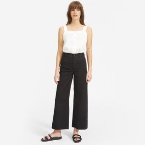 Everlane Lightweight Wide Leg Crop Chino
